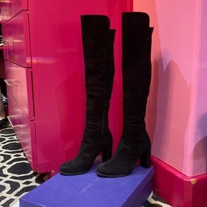 Beautiful like new condition over the knee Stuart weitzman ALLJILL suede boots